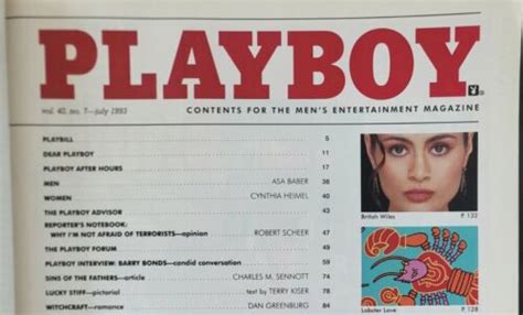 charlotte lewis naked|Playboy Magazine July 1993 vol.40, no.7.